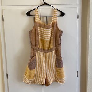 Anthropologie Sunshine Romper